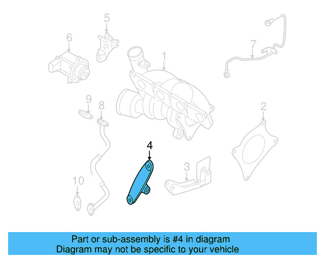 Bracket 06F-145-533-B - View 17