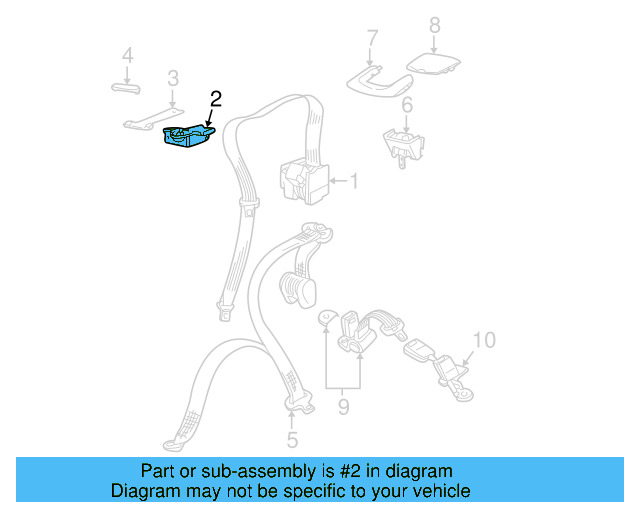 Belt Holder 3B0-857-762-A - View 8