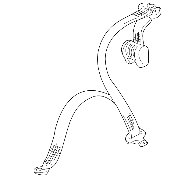 Center Seat Belt 3B0-857-807-A-HCP - View 6