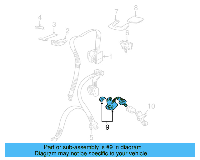 Center Assembly 3B0-857-703-B-HCR - View 8