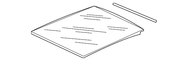 Sunroof Glass 5G6-877-071-A - View 3