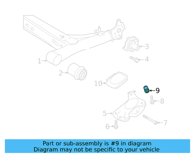 Lower Control Arm Cap N-105-977-01 - View 20