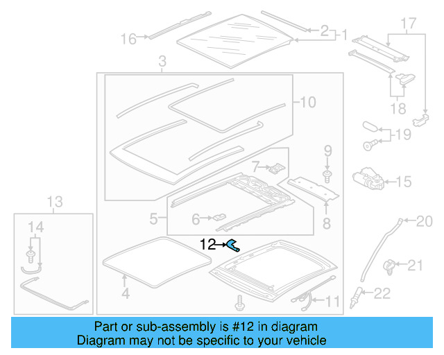 Sunshade 5G6-877-307-C-ZB6