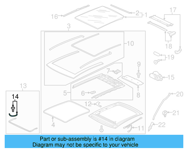 Air Deflector Mount Kit 8X0-898-955-A - View 2