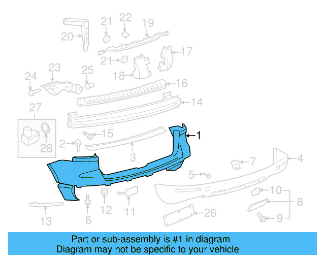 Bumper Cover (Unpainted) 7l6807417egru