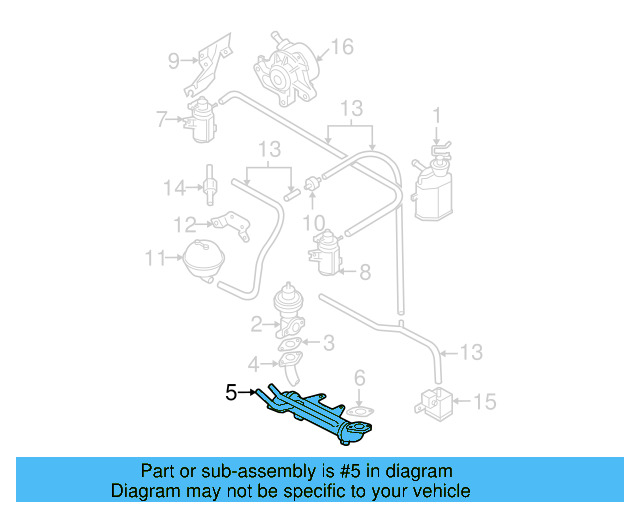 Egr Cooler 038-131-513 - View 4