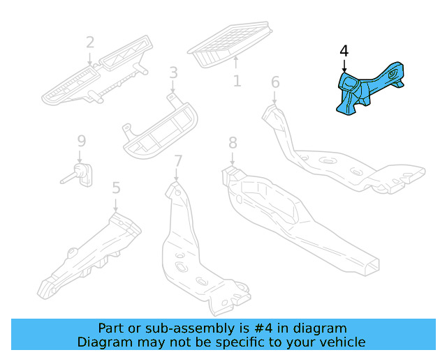 Floor Duct 5TB-819-152 - View 5