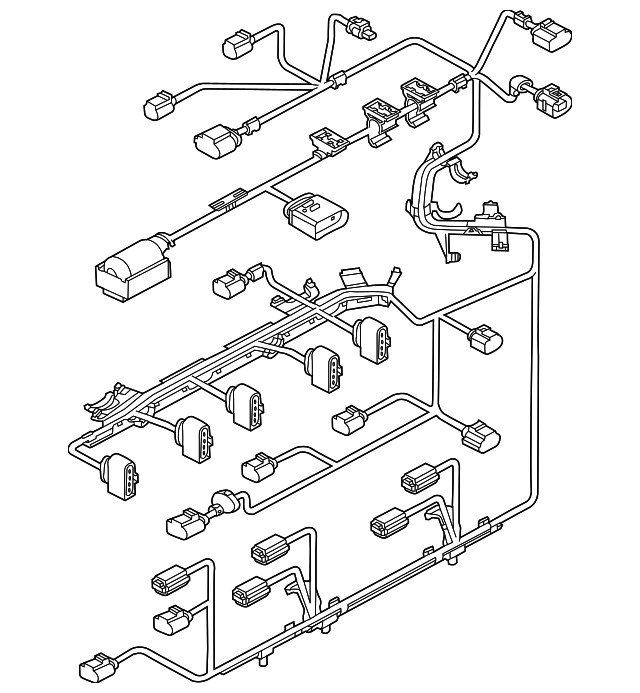 Engine Wiring Harness 07K-971-627-F