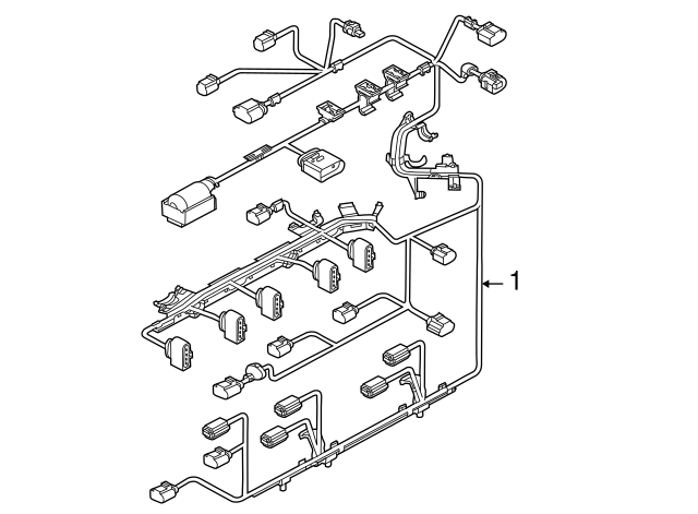 Engine Wiring Harness 07K-971-627