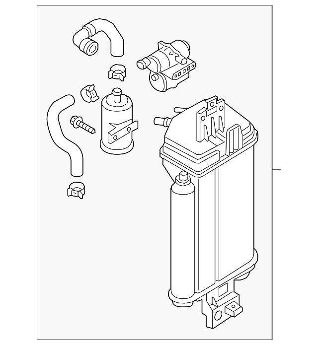 Vapor Canister 3QF-201-797-D - View 5