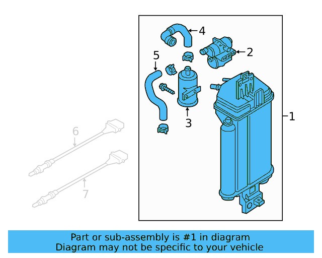 Vapor Canister 3QF-201-797-D - View 7