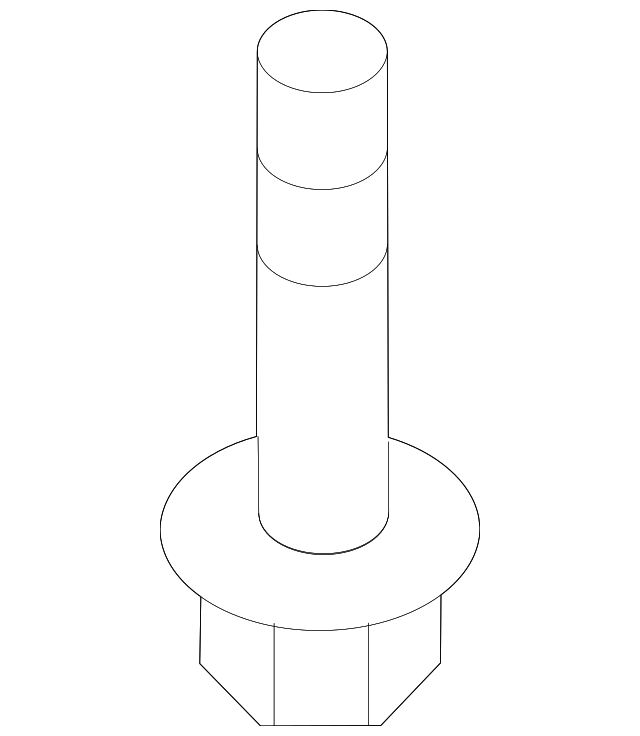 Stabilizer Bar Mount Bolt N-106-902-01 - View 13