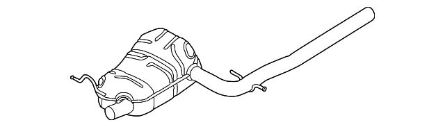 Exhaust Muffler 1K5-253-609-AH - View 2
