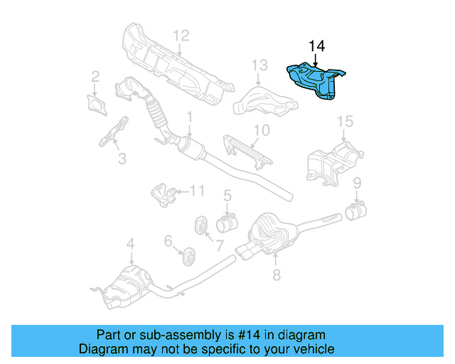 Heat Shield 1K5-825-721-C - View 20