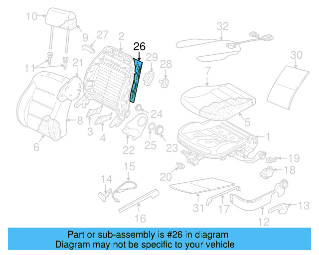 Protect Plate 1J0-881-745-C - View 21