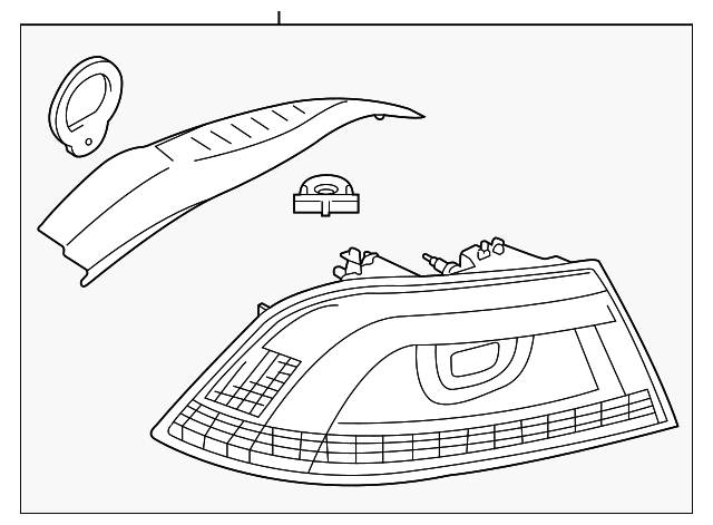 Tail Lamp Assembly 1Q0-945-096-T