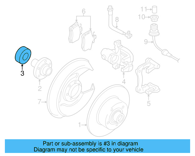 Caliper 8E0-615-423 - View 20