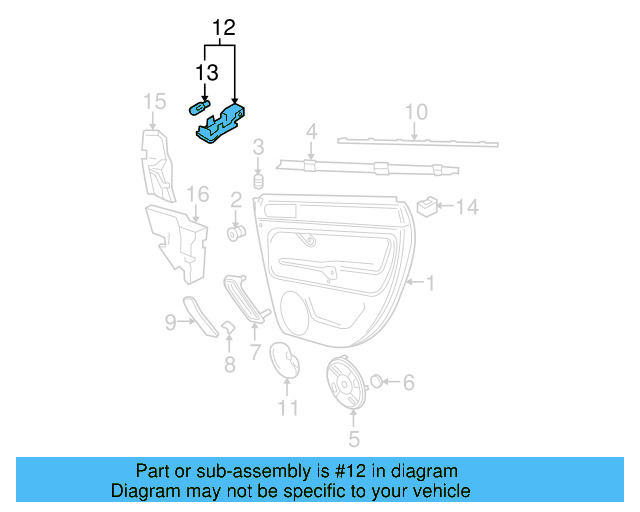 Pull Handle Cover 3B4-867-371-B-2ZS - View 12