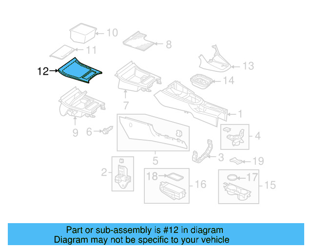 Front Trim 5K0-863-487-A-1QB - View 31