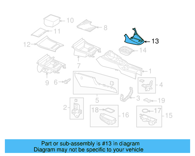 Front Trim 5K0-863-487-A-1QB - View 27