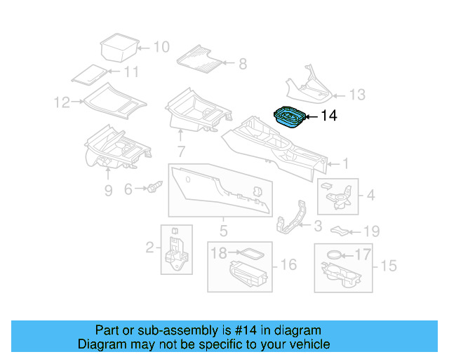 Sound Absorber 1K0-864-220 - View 61