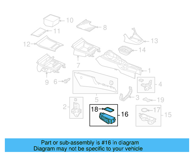 Cup Holder 5K0-862-531-A-82V