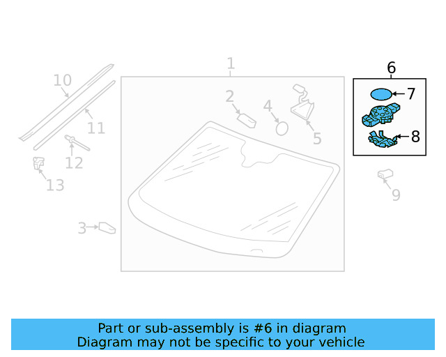 Rain Sensor 5Q0-955-559-C - View 30
