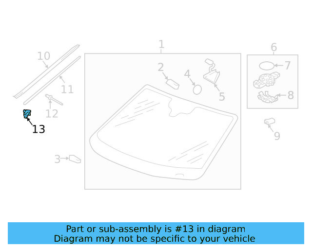 Molding Clip 7P6-853-910-A - View 21
