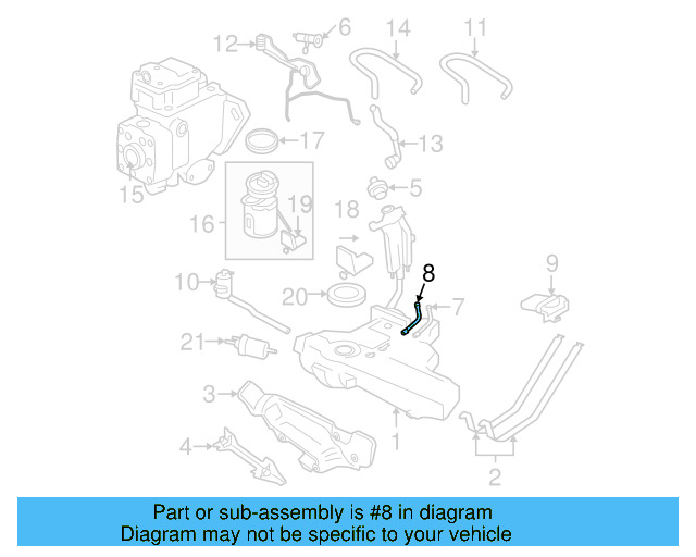 Pipe 1C0-201-993-G - View 12