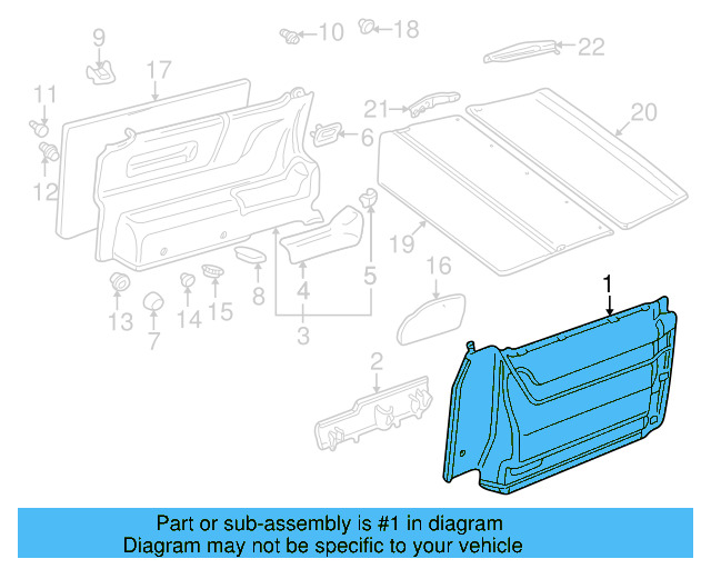 Side Trim 705867035BHUQ