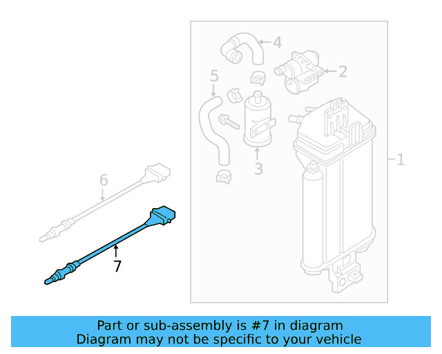 Oxygen Sensor 03H-906-262-AR - View 3