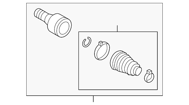 Inner Joint Assembly 3Q0-498-104-X