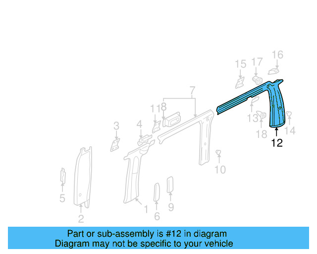Rear Trim 705-867-246-A-6PE