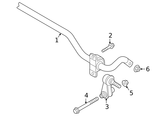 Stabilizer Bar 5Q0-511-305-BF