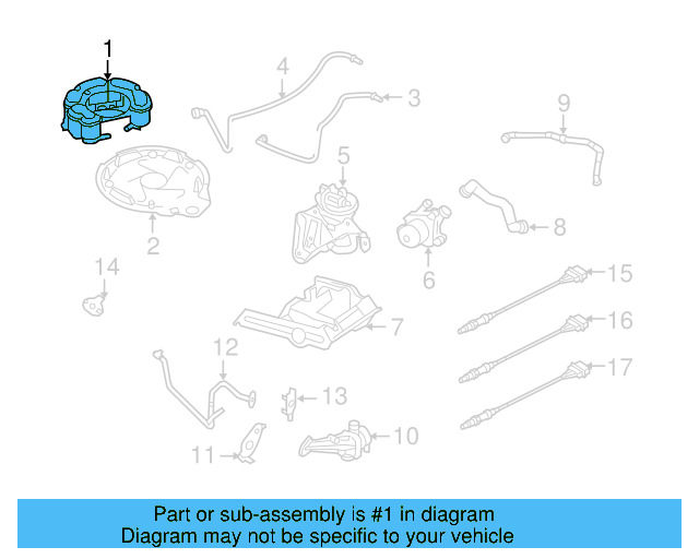 Vapor Canister 1K0-201-797-C - View 43
