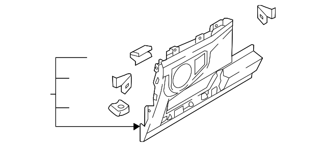 Lower Trim Panel 3CN-858-365-C-82V - View 10