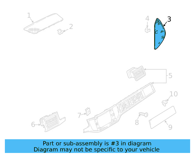 Side Cover 3CN-858-247-82V - View 5