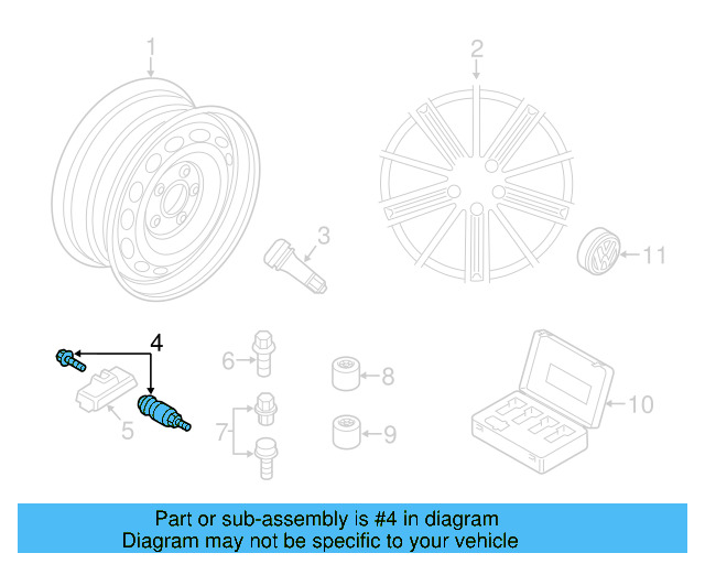 Valve Stem 839-601-361 - View 13
