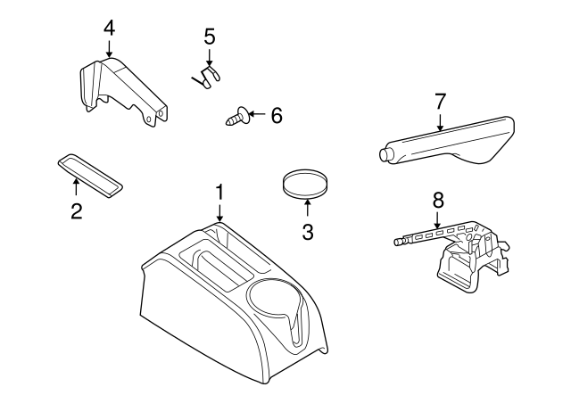 Edition 30 Handbrake Cover 1K0-711-461-E-XNZ