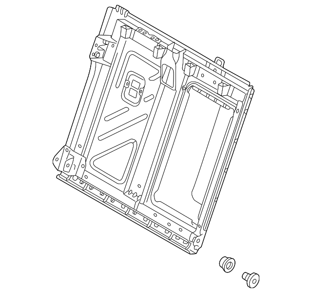 Seat Back Frame 5QM-885-504-N - View 2