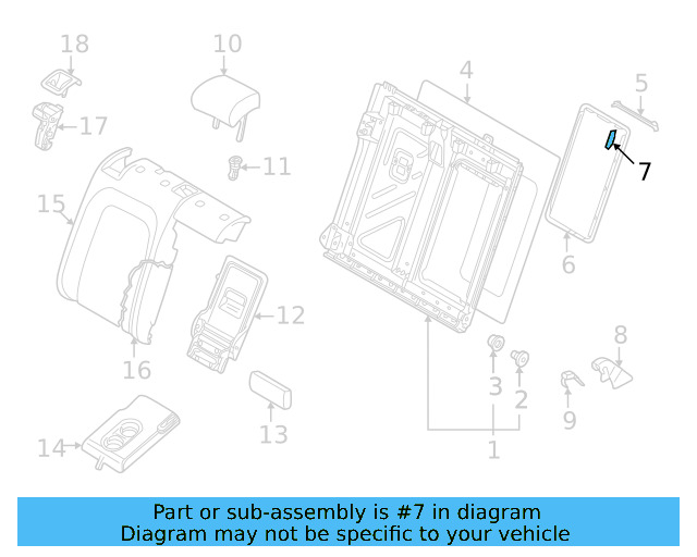 Frame Trim Button 5G0-886-331-C-4PK - View 16