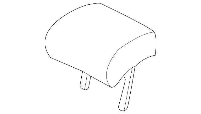 Headrest 2GJ-881-901-A-VJP - View 3