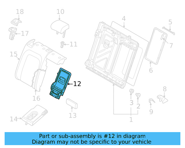 Mount Bracket 2GJ-885-961-B-82V