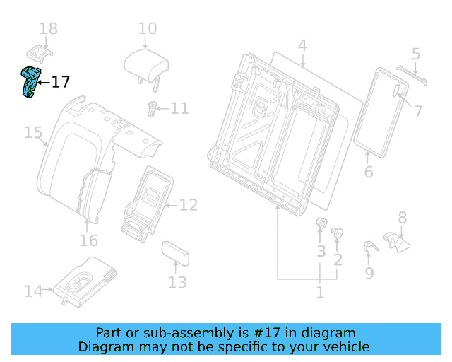 Lock 5Q0-885-682-M - View 18
