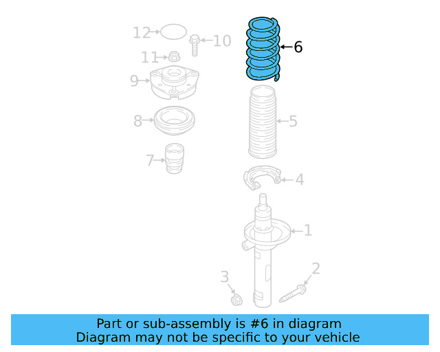 Coil Spring 5Q0-411-105-HD