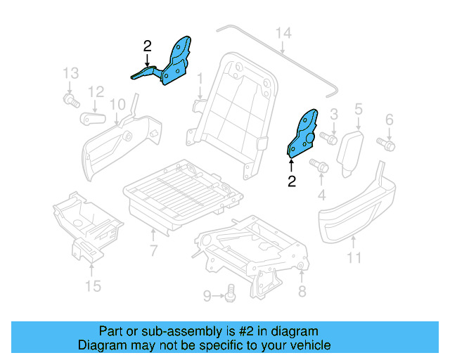 Hinge 7B0-883-324 - View 3