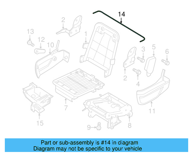 Release Cable 7B0-883-257 - View 3