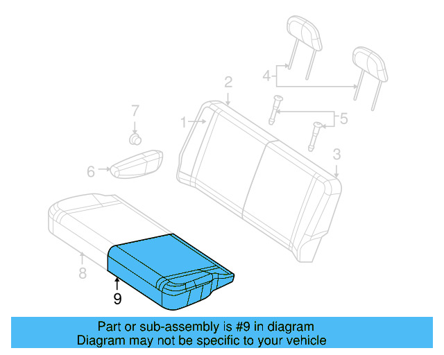 Headrest Guide 7B0-881-920-A-DK5