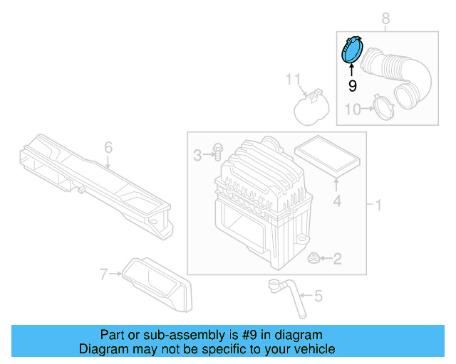 Intake Pipe Clamp N-024-508-5 - View 25