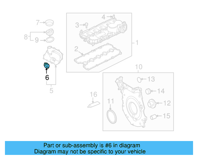 Engine Timing Cover Gasket N-900-411-02 - View 10